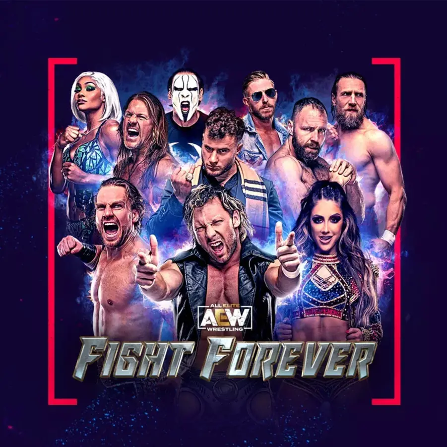 Aew fight forever new cover